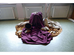 Kinderkarfreitagsliturgie im Gemeindezentrum (© Karl-Franz Thiede)
